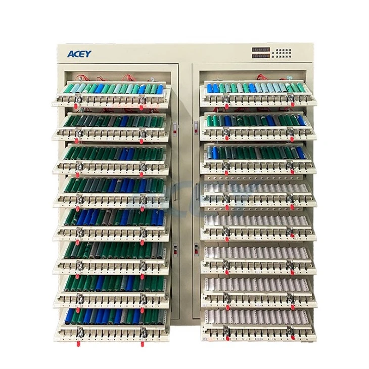 Cylindrical battery charge discharge tester
